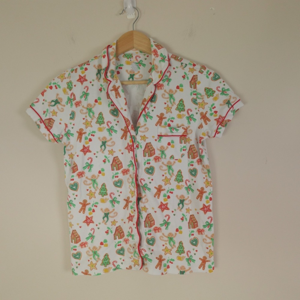 Roller Rabbit Pajama Set Gingerbread Party - Picture 8 of 16